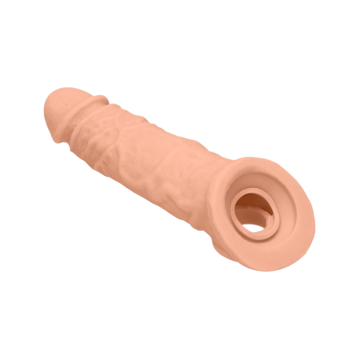 Penis Sleeve 8" Natural: La Funda Ultra-Real