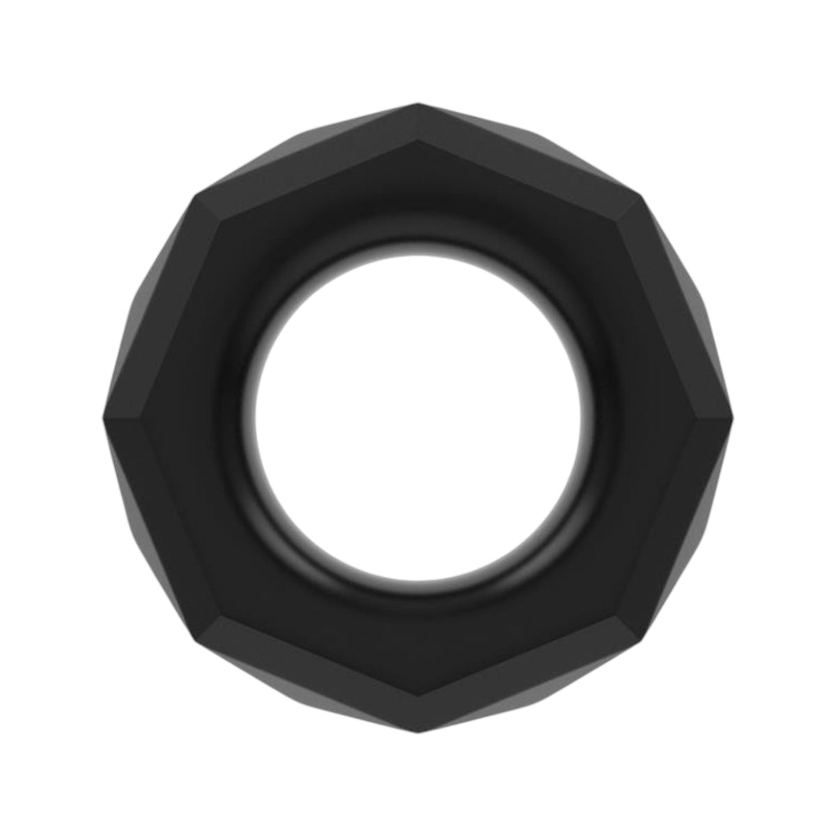 Power Plus Cockring Negro: El Más del Poder Negro
