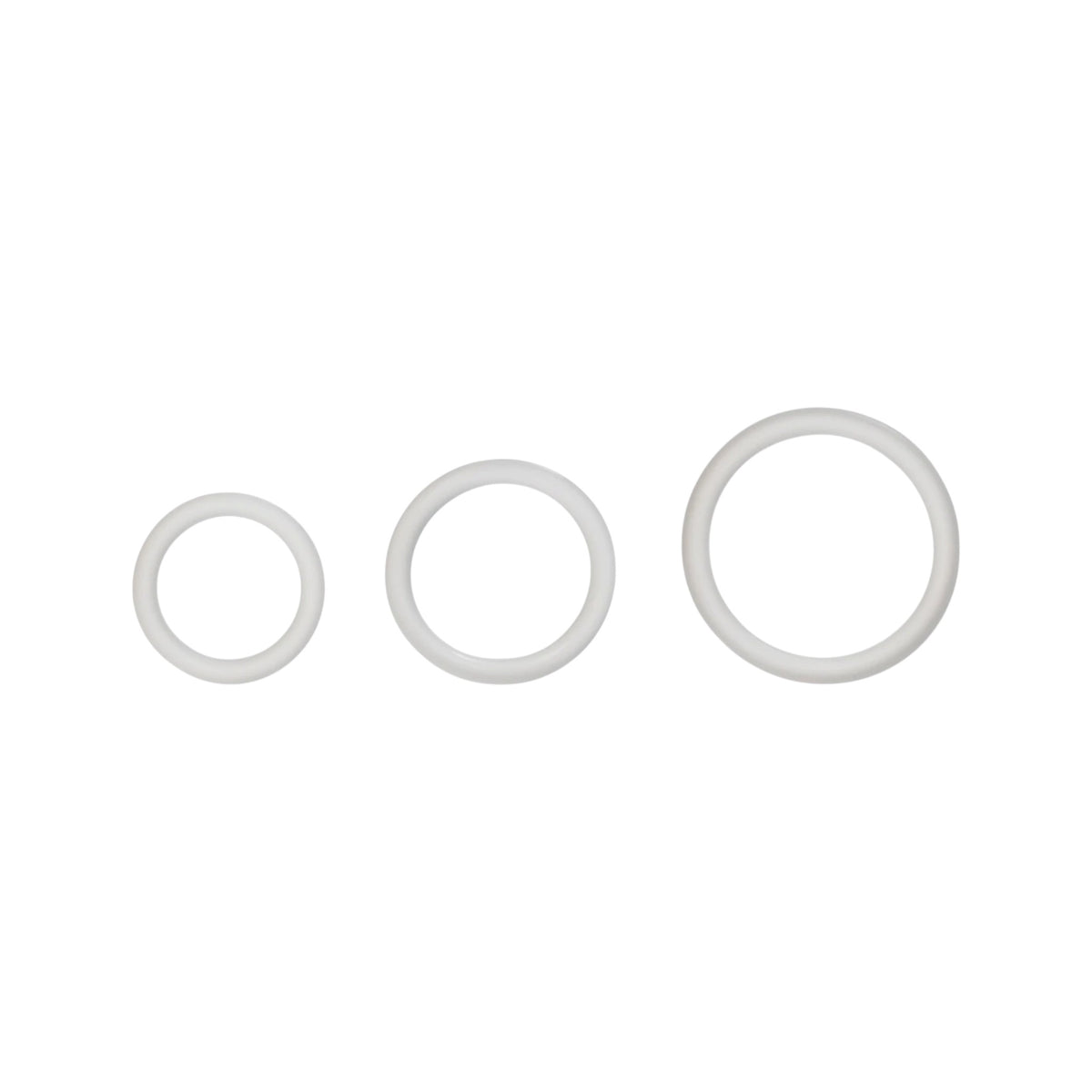 Support Rings Transparente: El Set de Soporte Triple Cristal