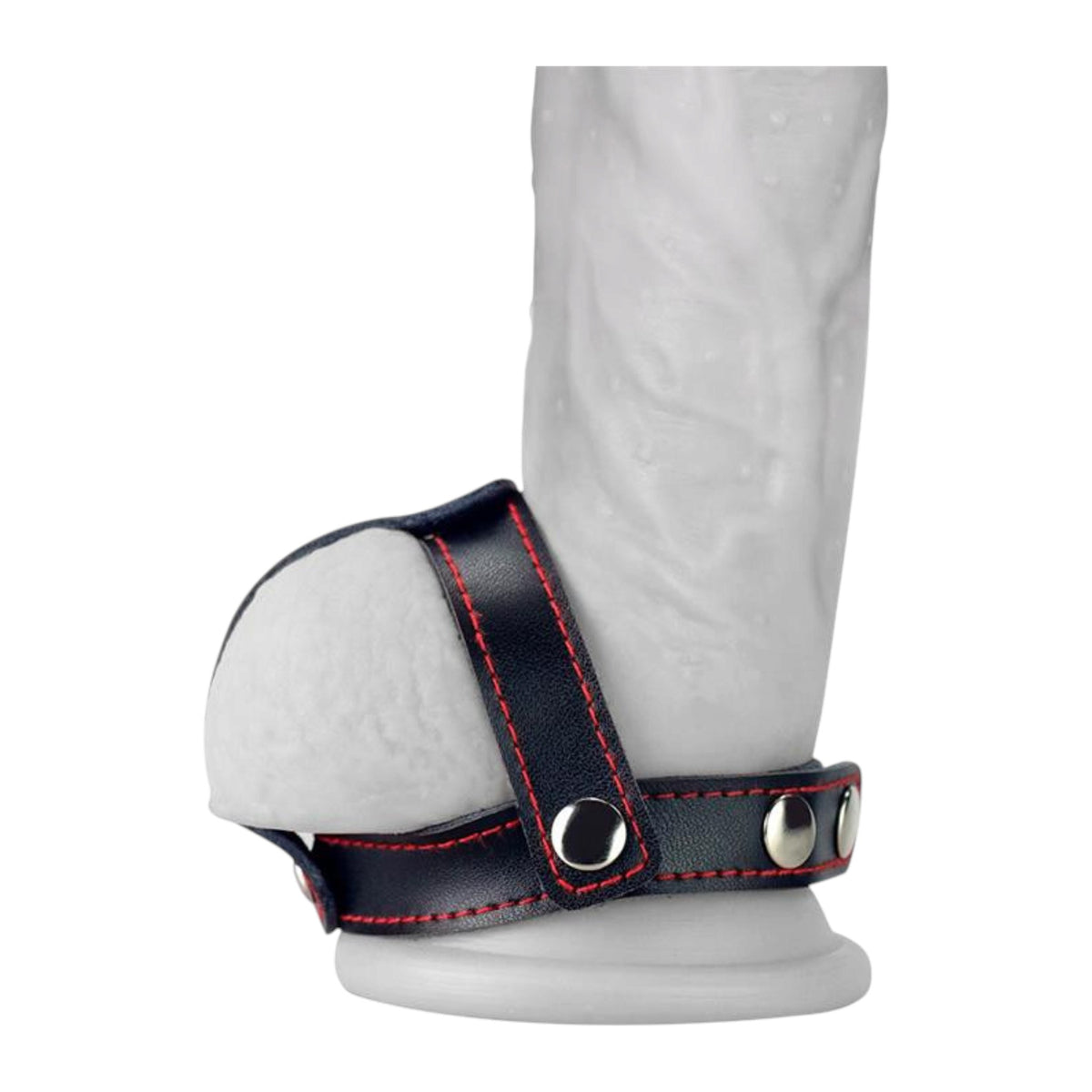 T-Style Leather Cockring: El Cuero del Control