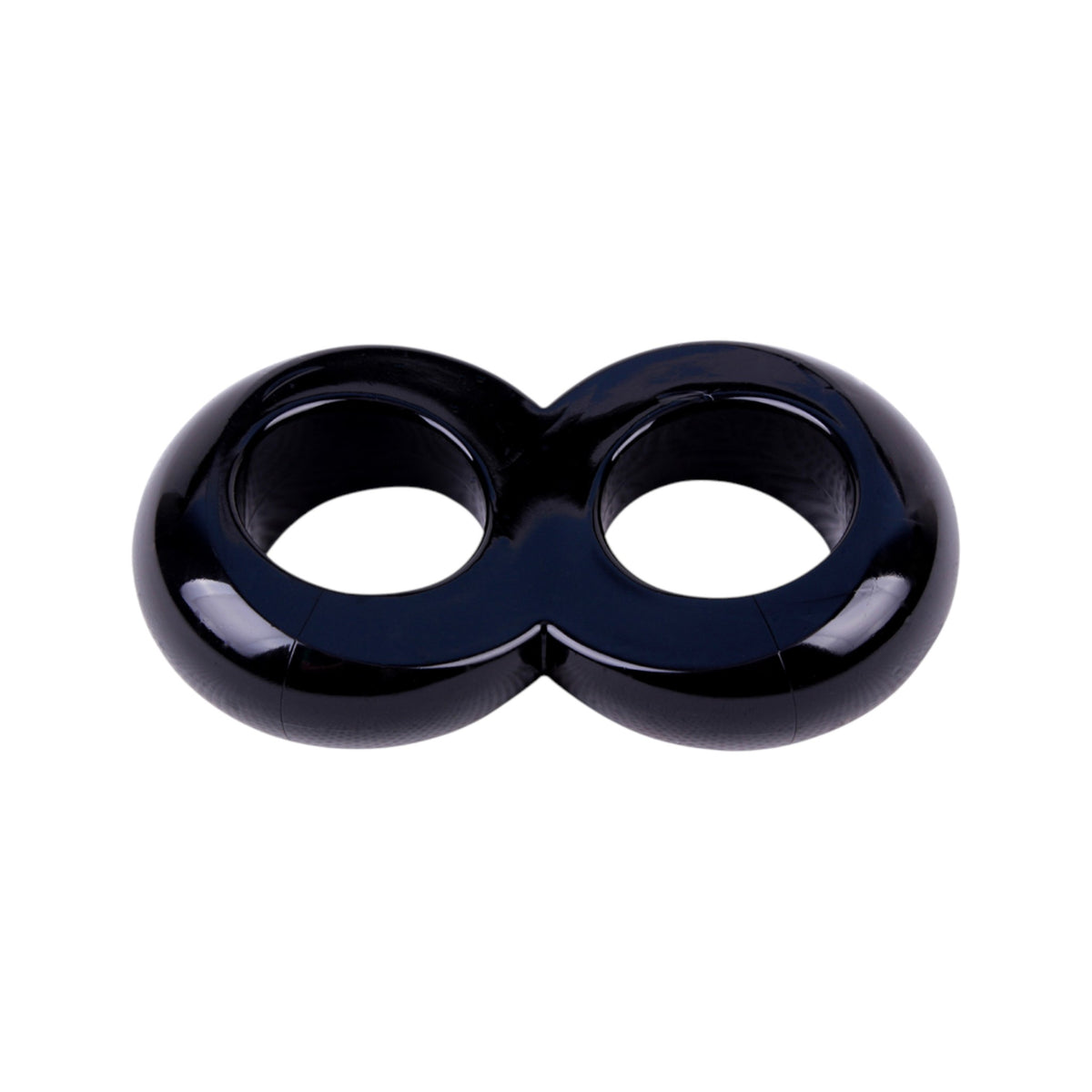Duo Cock 8 Ball Ring Negro: El Doble Bola Negro
