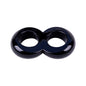 Duo Cock 8 Ball Ring Negro: El Doble Bola Negro