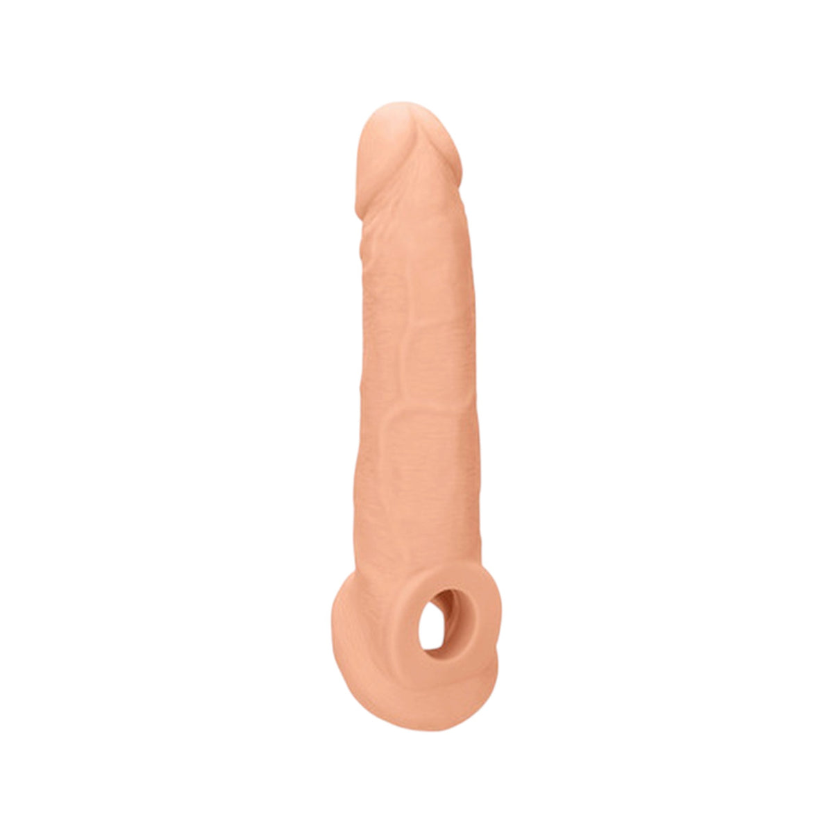 Penis Sleeve 9" Natural: El Grande Ultra-Real