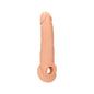 Penis Sleeve 9" Natural: El Grande Ultra-Real