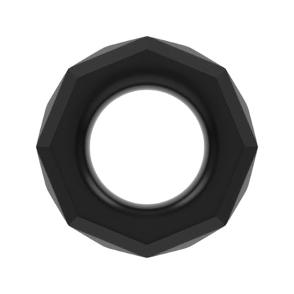 Power Plus Cockring Negro: El Más del Poder Negro
