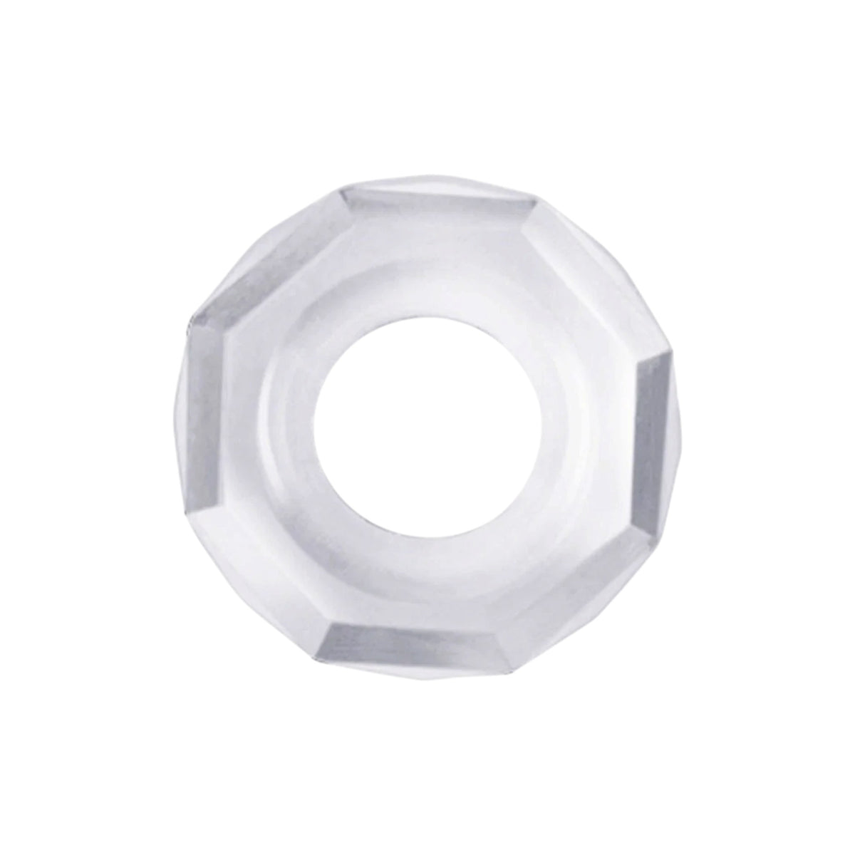 Power Plus Cockring Transparente: El Más del Poder Cristalino