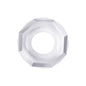 Power Plus Cockring Transparente: El Más del Poder Cristalino