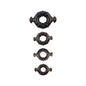 Rudder Cock Rings: El Set de 4 Tamaños