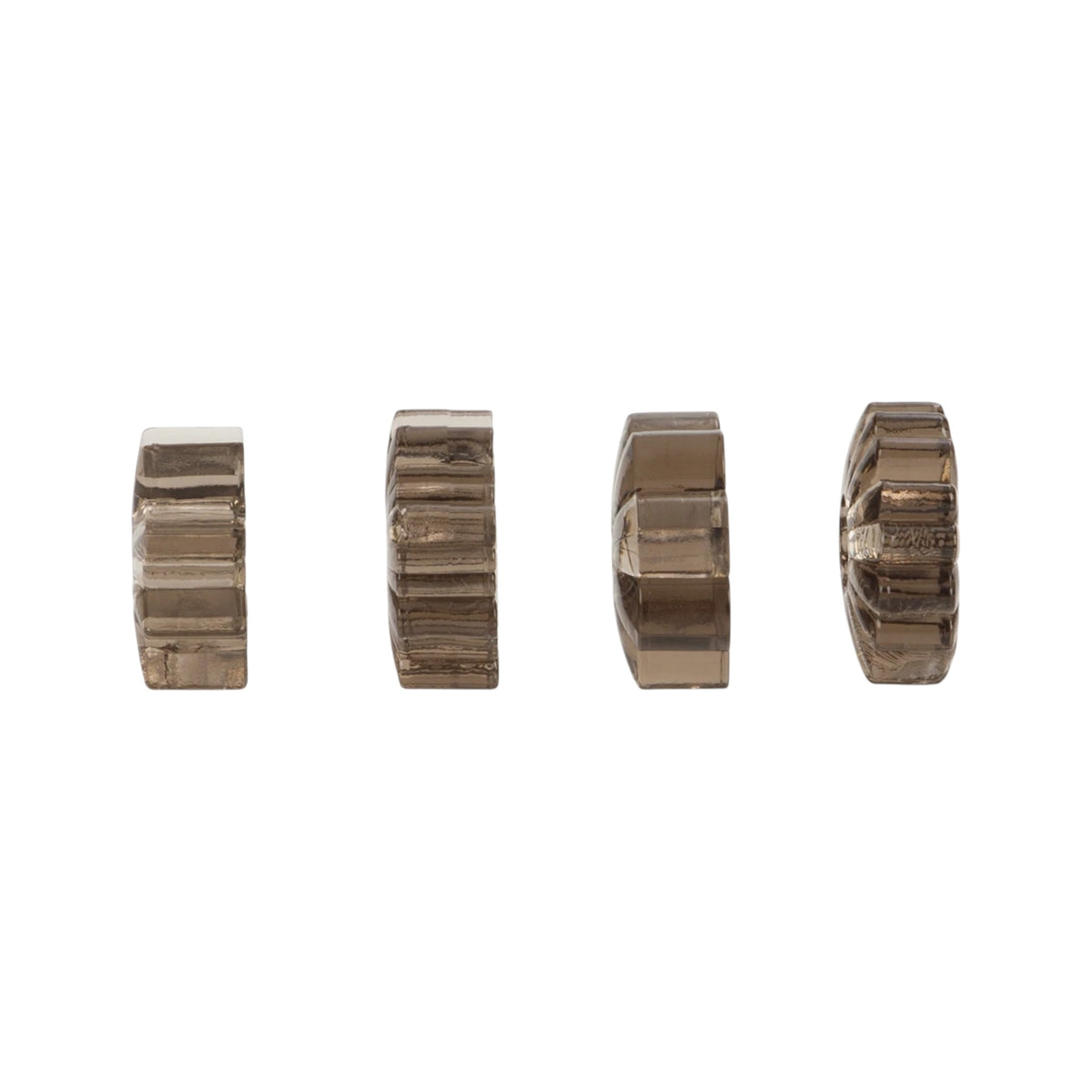 Super-Stretchy Humo: El Set de 4 Anillos Discretos