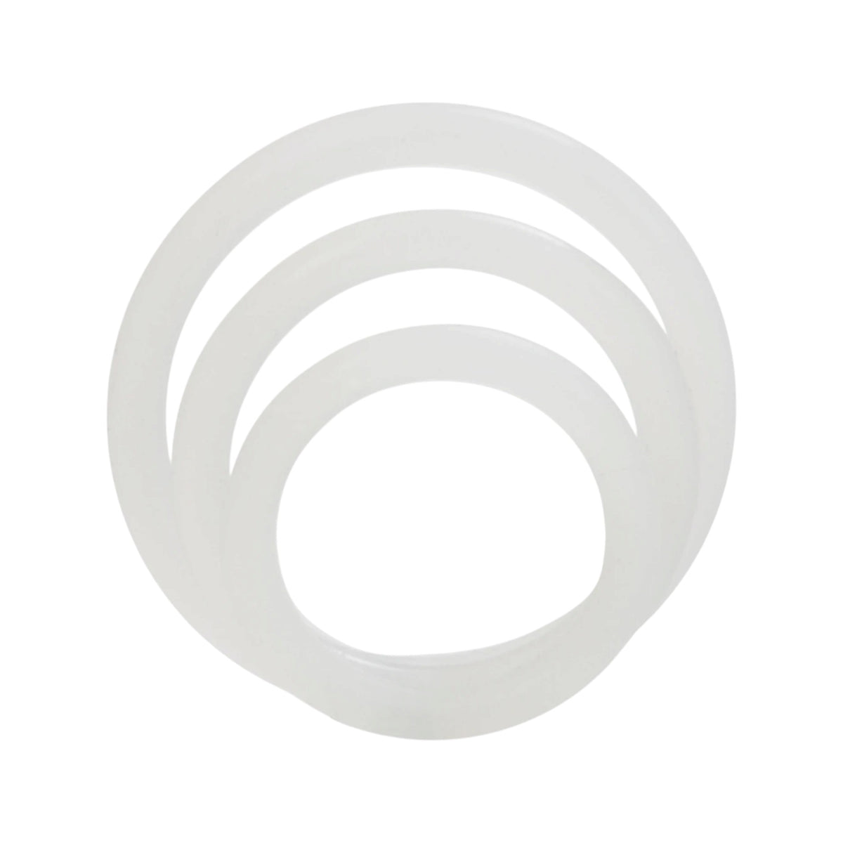 Support Rings Transparente: El Set de Soporte Triple Cristal
