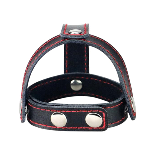 T-Style Leather Cockring: El Cuero del Control